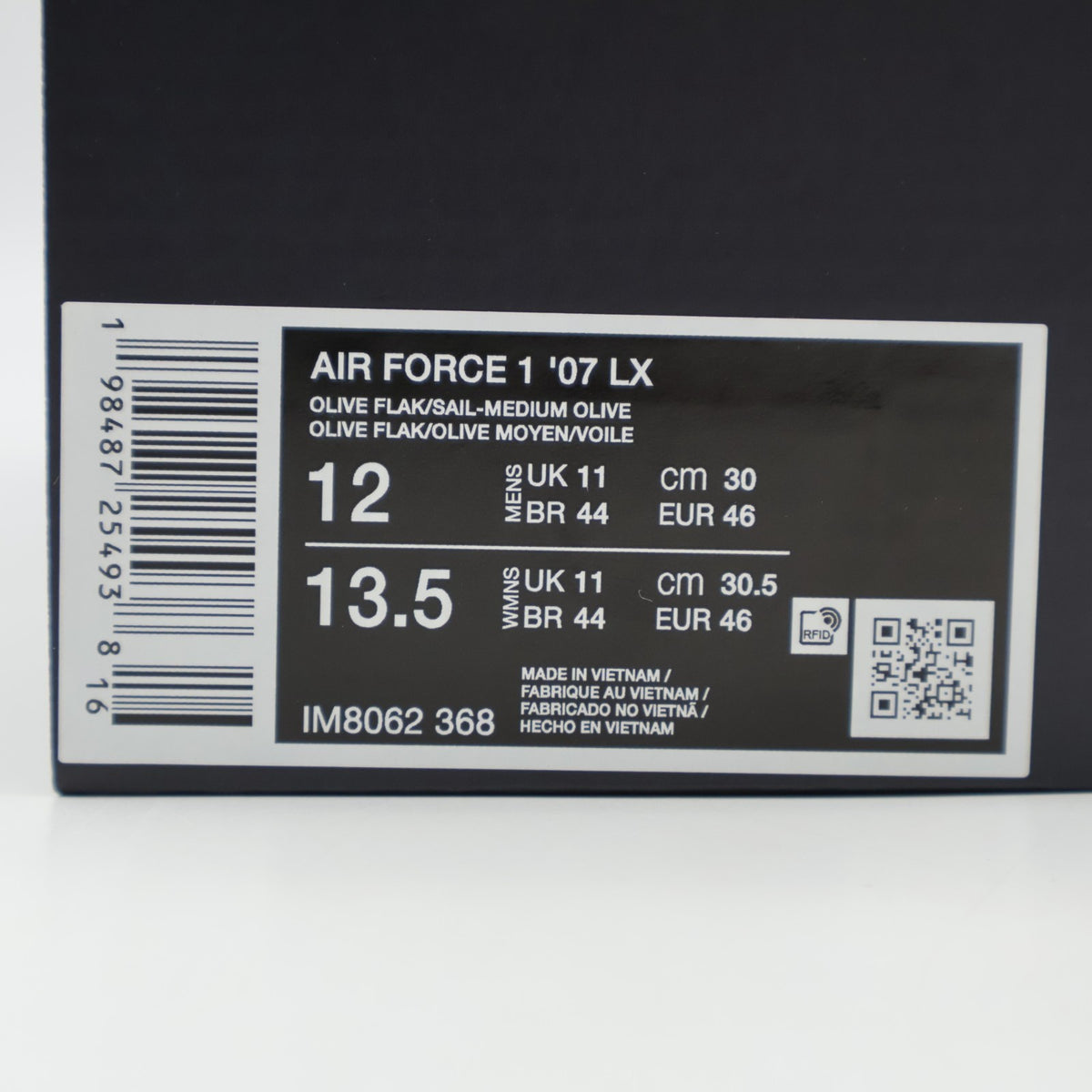 IM8062-368 Nike Air Force 1 Low LX Leaf Camo (Men's)