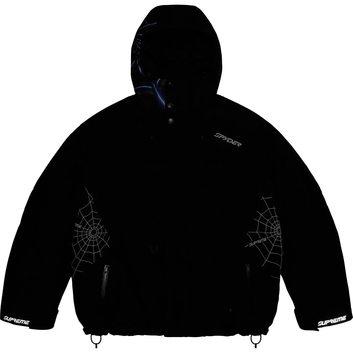Supreme Spyder Technical Jacket Black