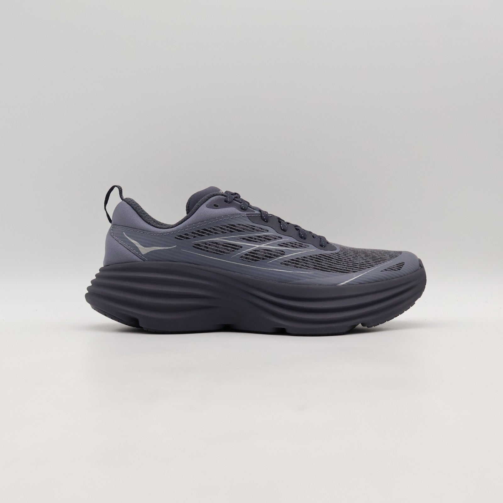 1155391-CYG Hoka Bondi 8 TS Caged Charcoal Grey Gray Skies (Men's)