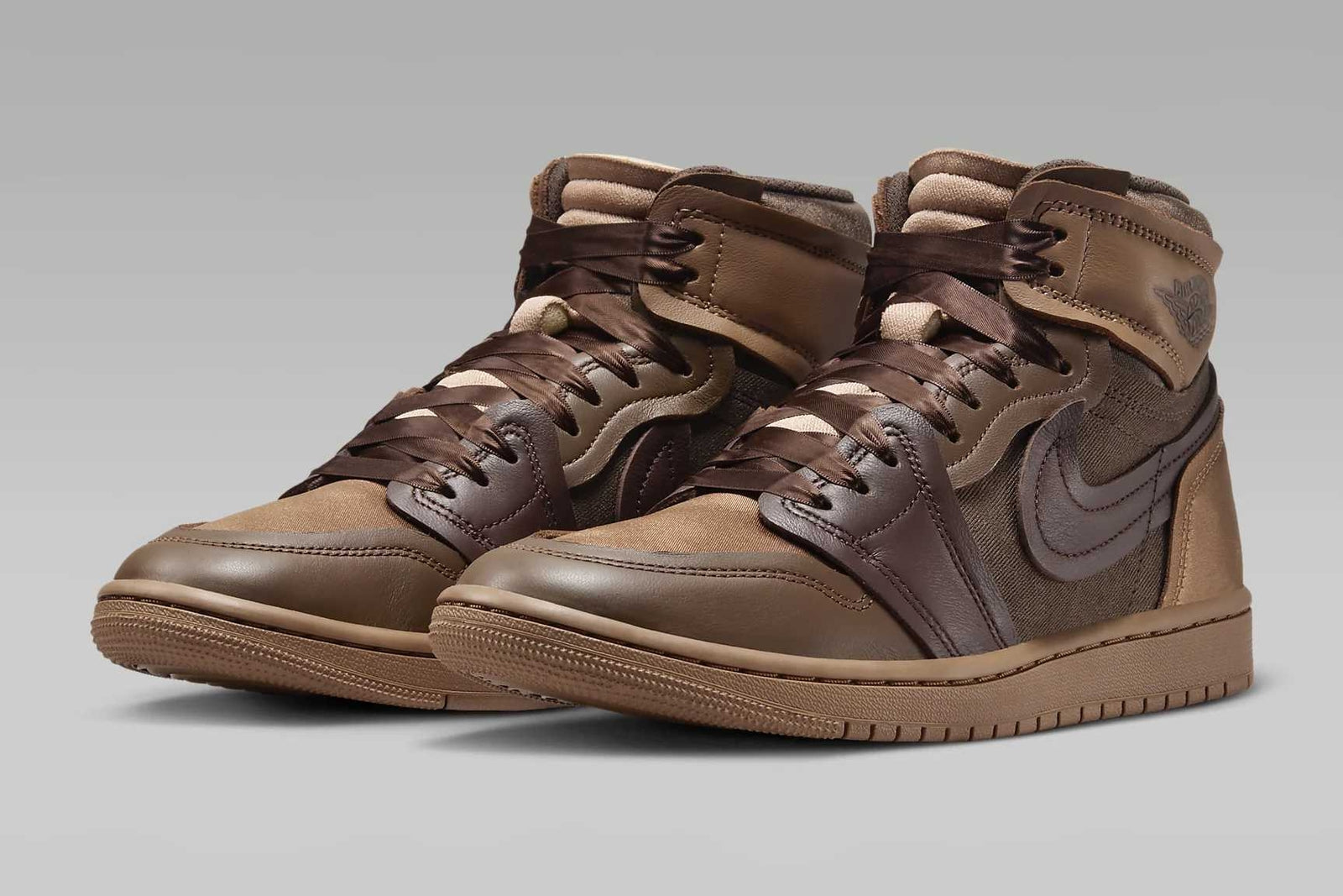 FZ8779-200 Nike Air Jordan 1 High Method of Make Archaeo Brown Cacao (Women's)