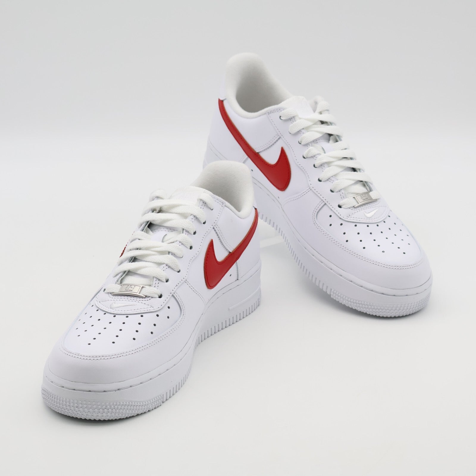 CU9225-101 Supreme Nike Air Force 1 Low China Exclusive White Speed Red (Men's)