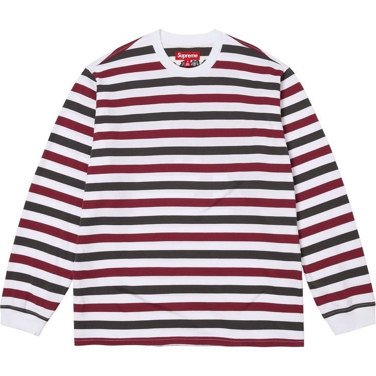 Supreme Intarsia L/S Top Stripe