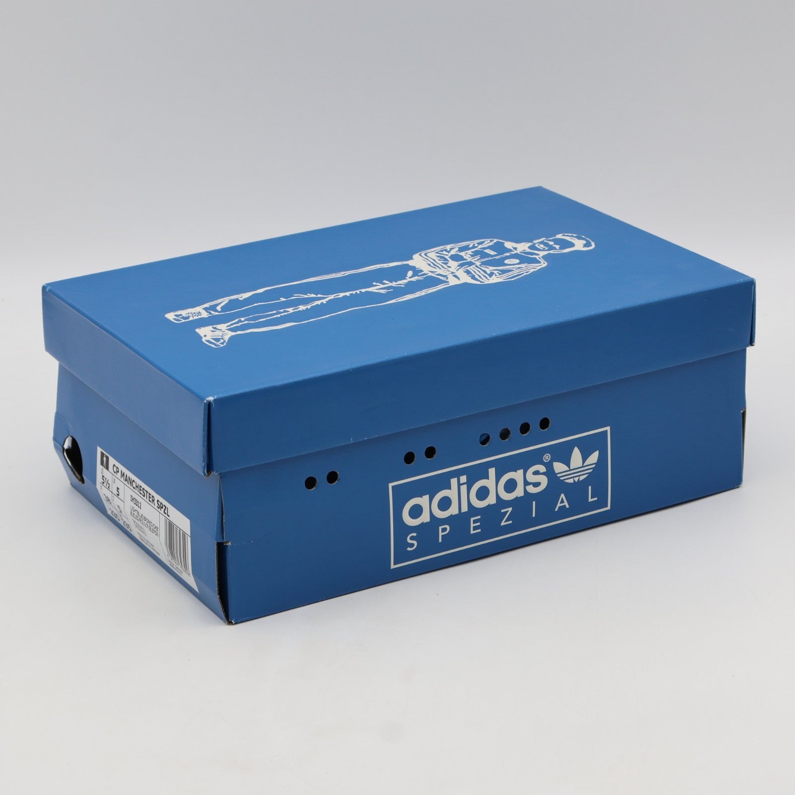 IH3312 C.P. Company adidas Originals Manchester Spezial Light Bluel (Men's)