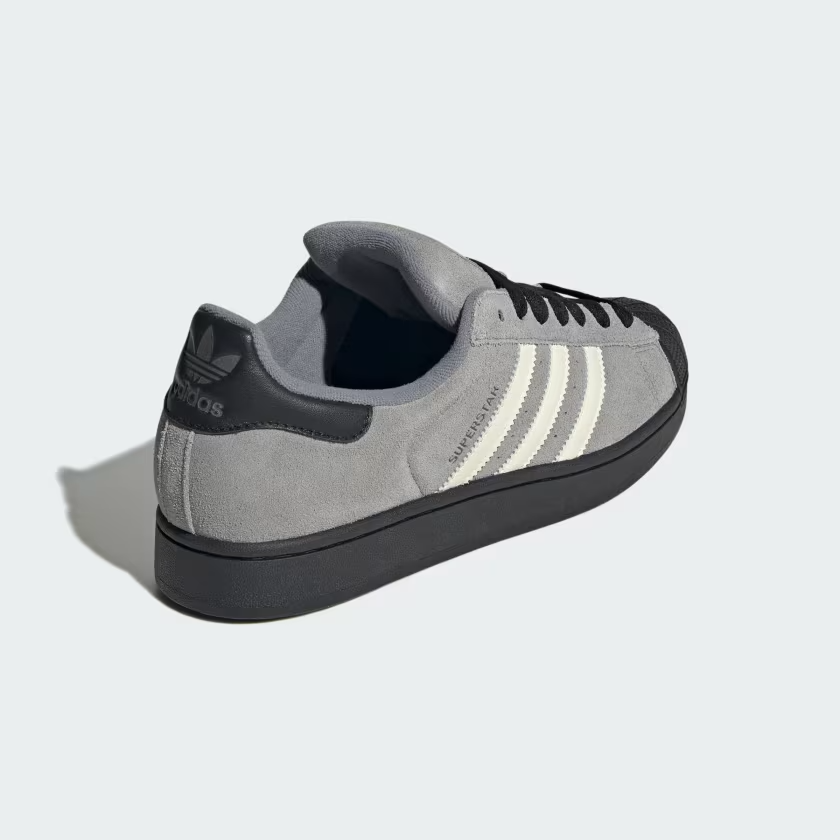 JQ3222 adidas Orignals Superstar 2 Grey Three Cream White Core Black (Men's)
