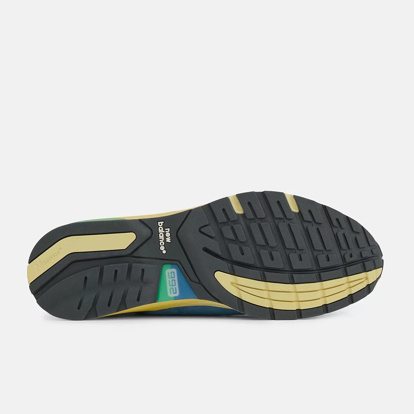 U9929NF New Balance 992 "Sea Stone/Green Apple" (Men's)