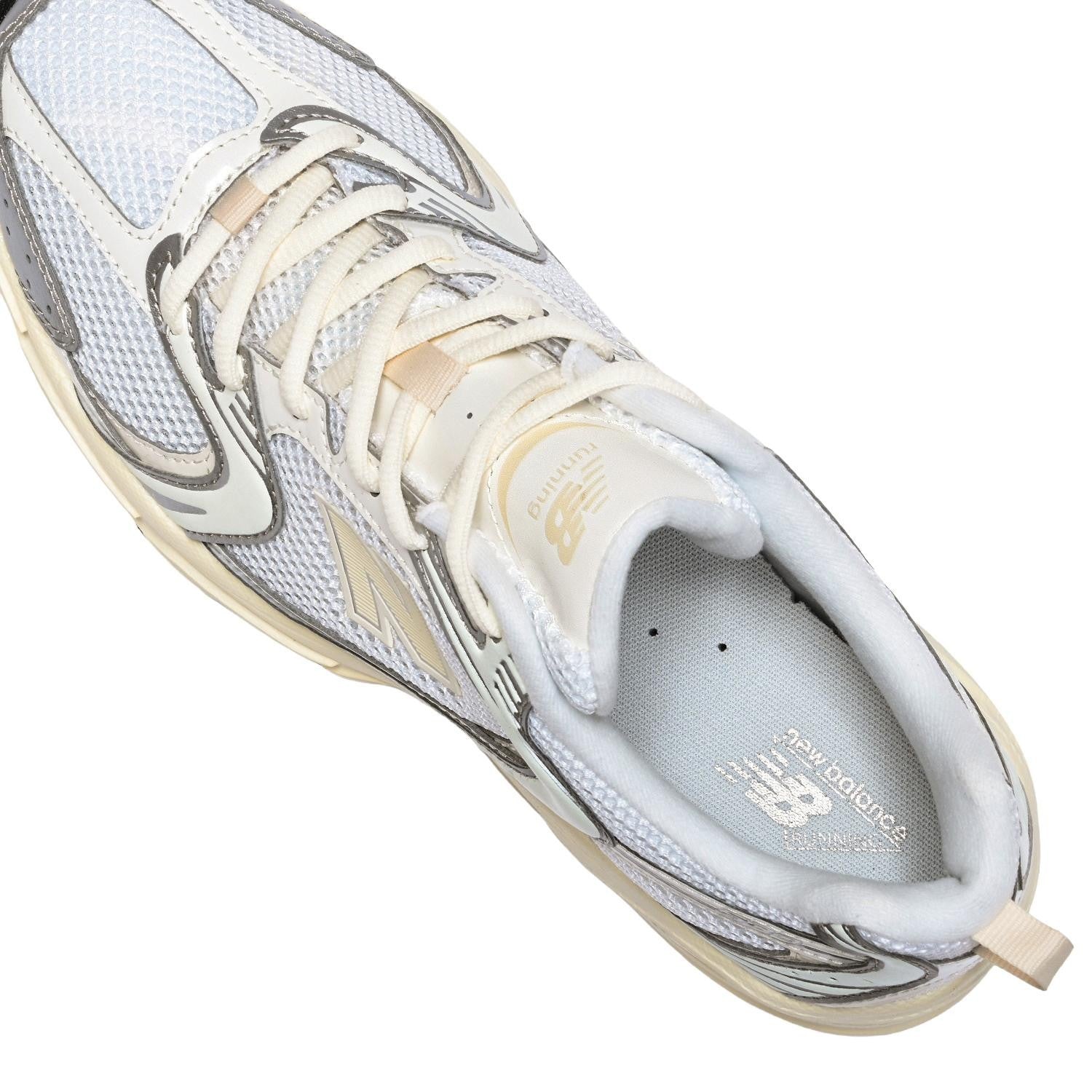 U530ESB New Balance 530 Silver Metallic Linen (Men's)