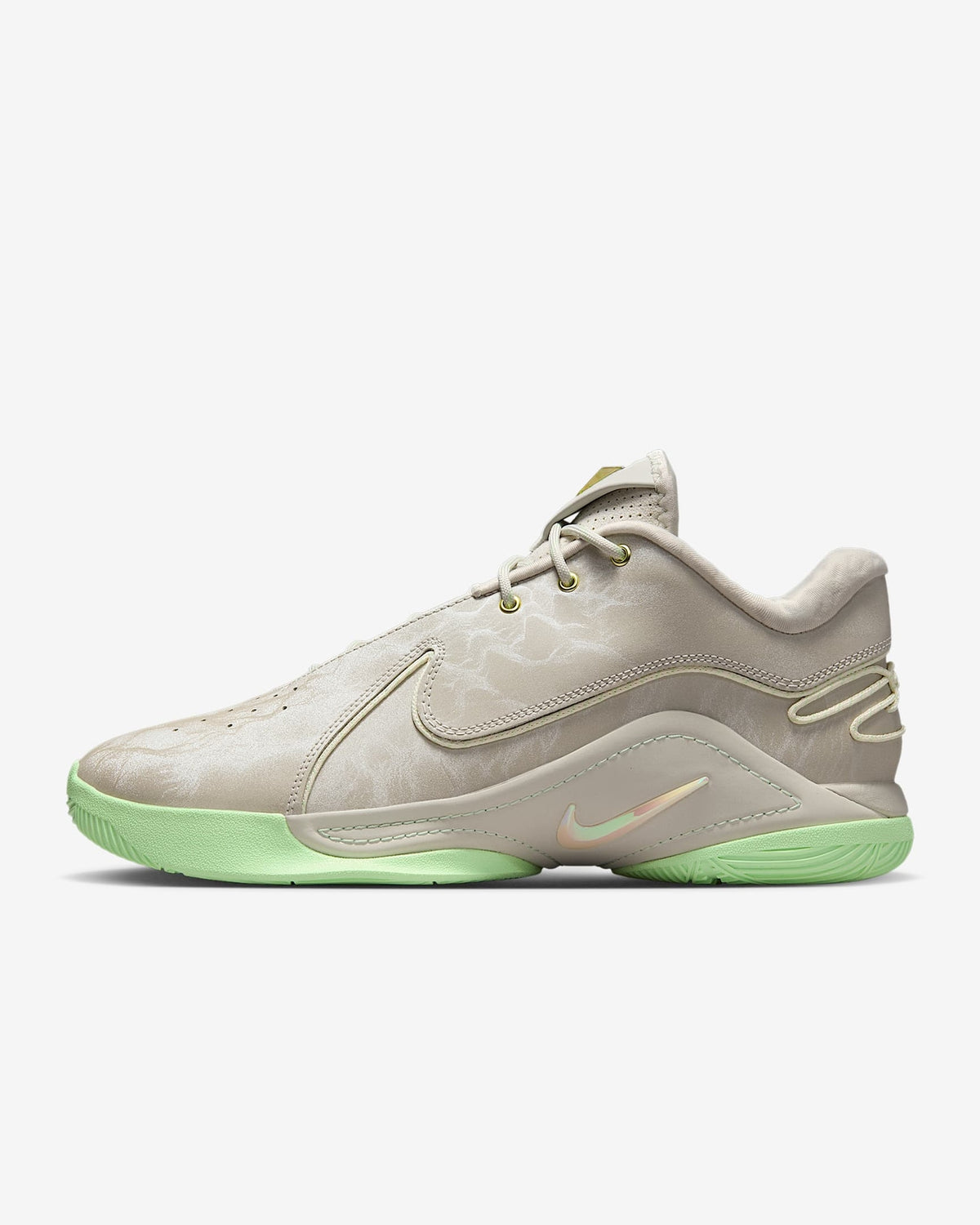 FZ1095-002 Nike LeBron 22 Light Bone Vapor Green Soft Pearl (Men's)