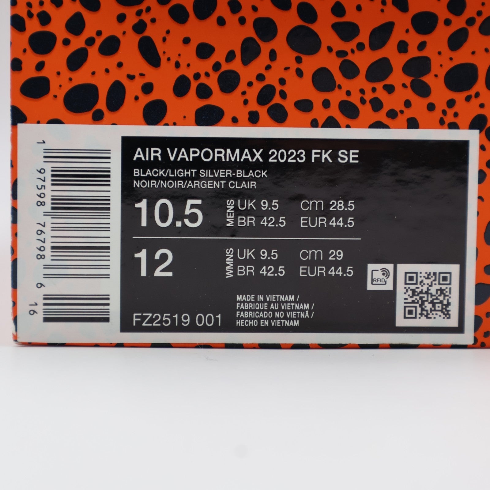 FZ2519-001 Nike Air VaporMax 2023 Flyknit Safari (Men's)