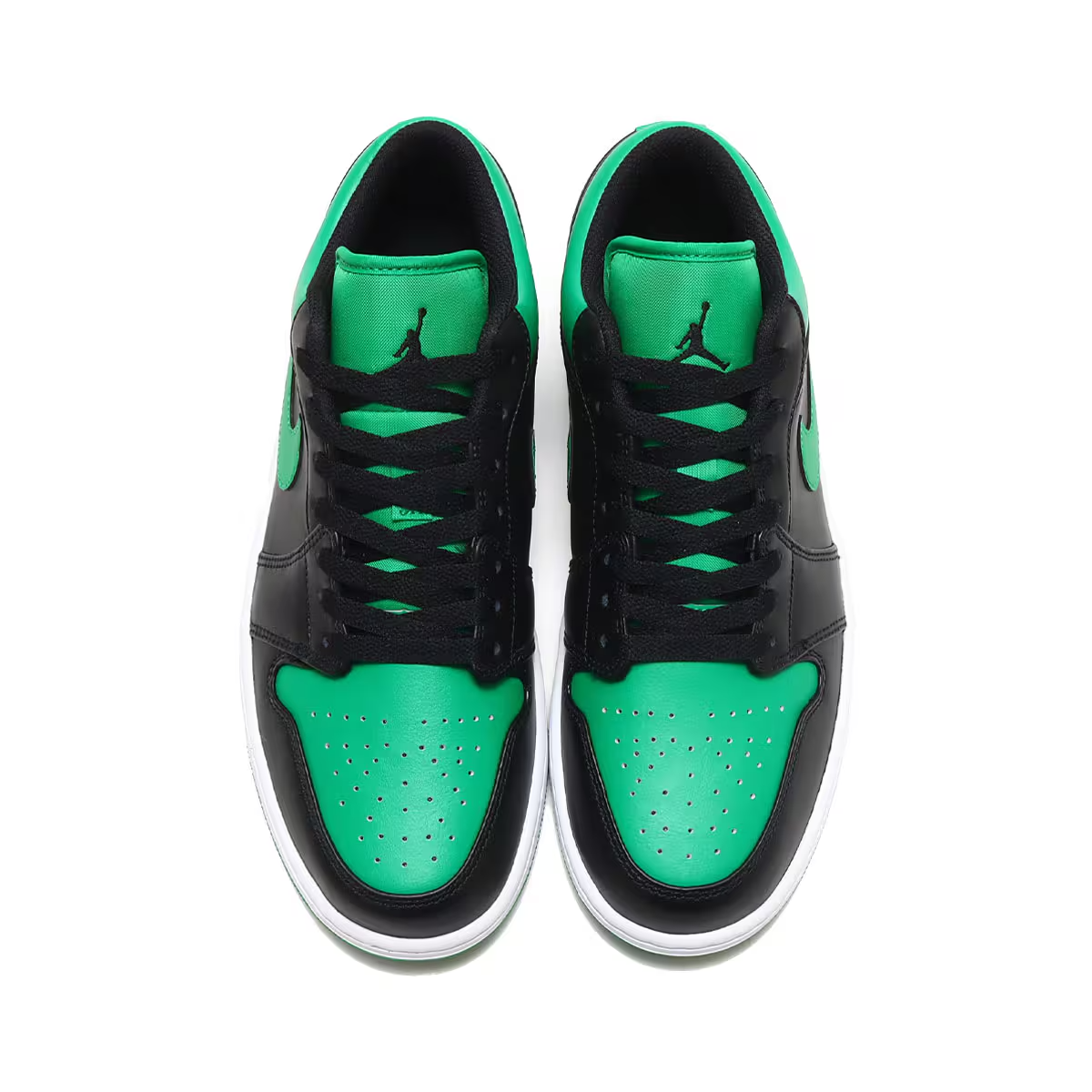 553558-065 Nike Air Jordan 1 Low "Lucky Green" (Men's)