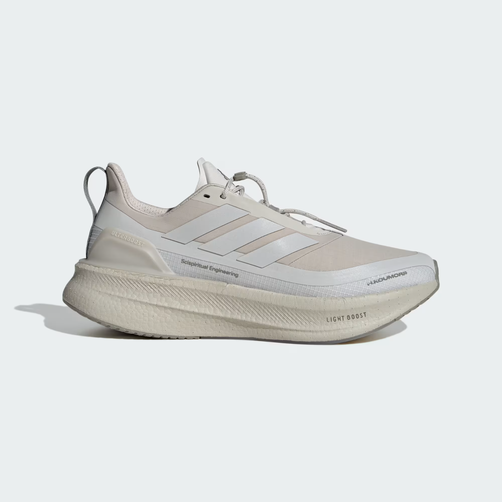 JQ5387 Hermanos Koumori adidas Ultra Boost 5.0 Beige Grey One Silver (Men's)