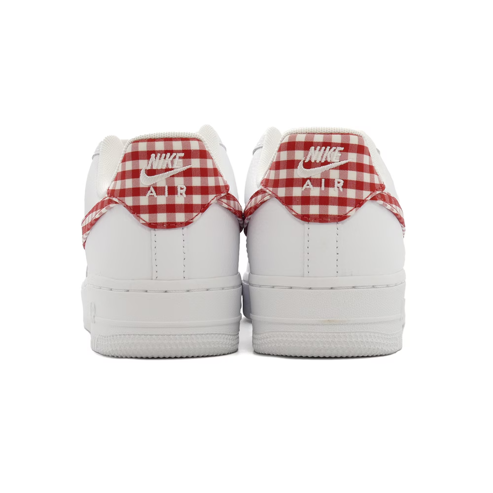 DZ2784-101 Nike Air Force 1 Low "Red Gingham" (Women's)