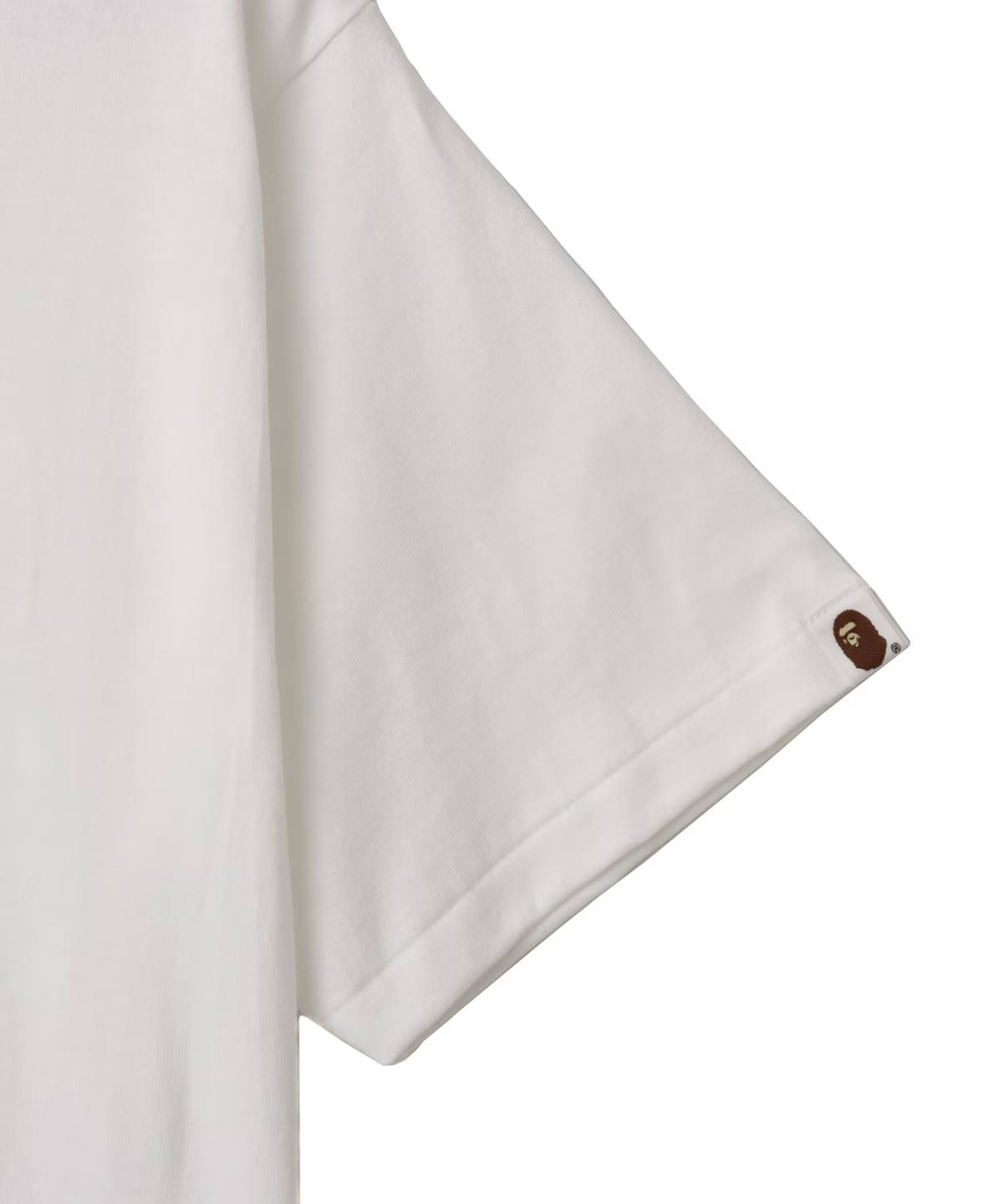 A BATHING APE atmos Bape A Bathing Ape G-Snk College Tee White