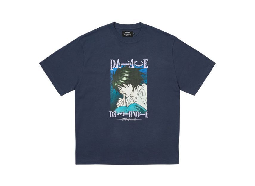PALACE DEATH NOTE T-Shirt Navy