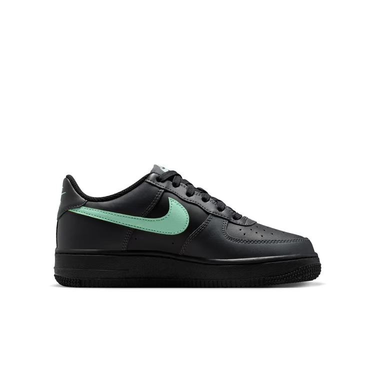 CT3839-018 Nike GS Air Force 1 Low "Black/Anthracite/Arctic Green" (Kids)