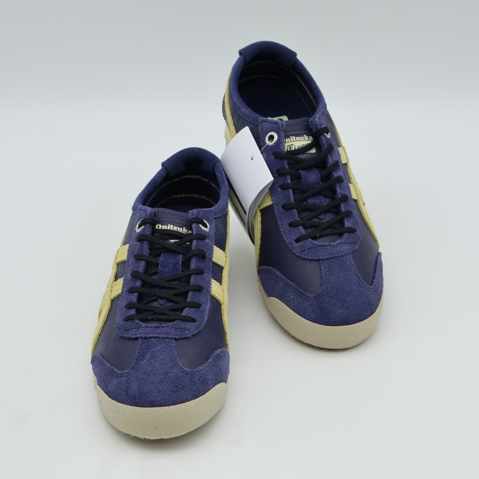 1183C015-400 Onitsuka Tiger Mexico 66 SD VIN Peacoat Wheat Yellow (Men's)