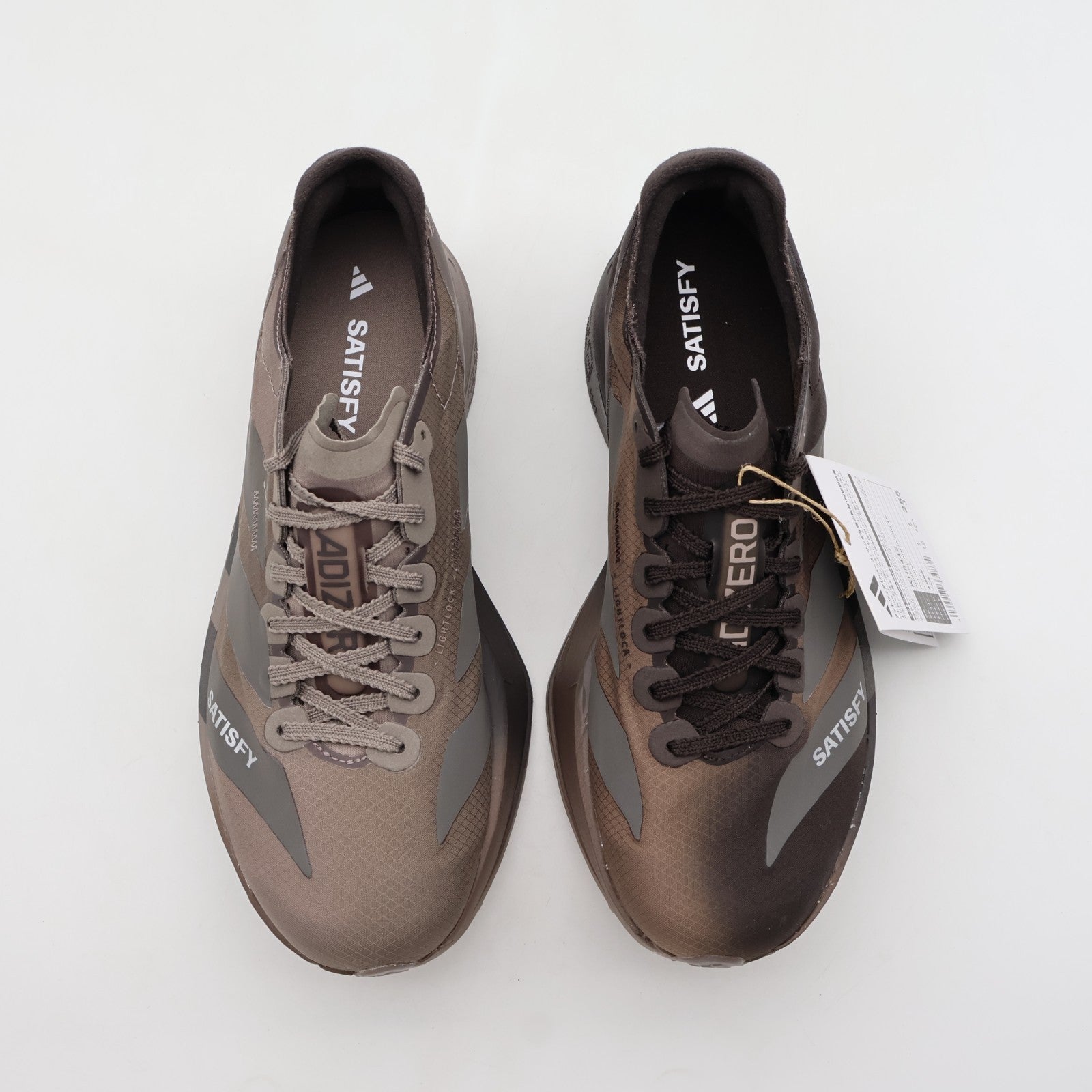 KH8442 Satisfy adidas Adizero Adios Pro 4 Brown Aurora Coffee (Men's)