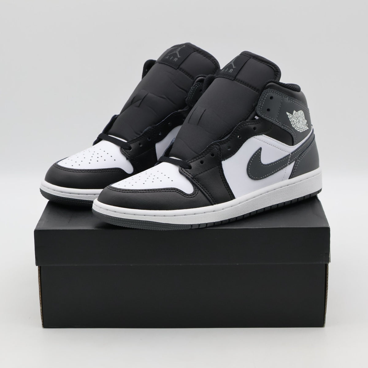 DQ8426-001 Nike Air Jordan 1 Mid Black White Iron Grey (Men's)