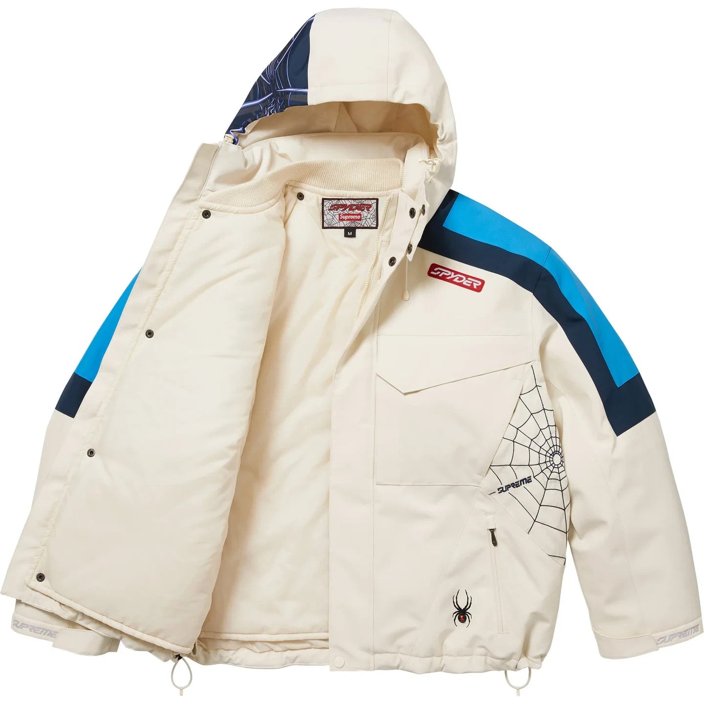 Supreme Spyder Technical Jacket White