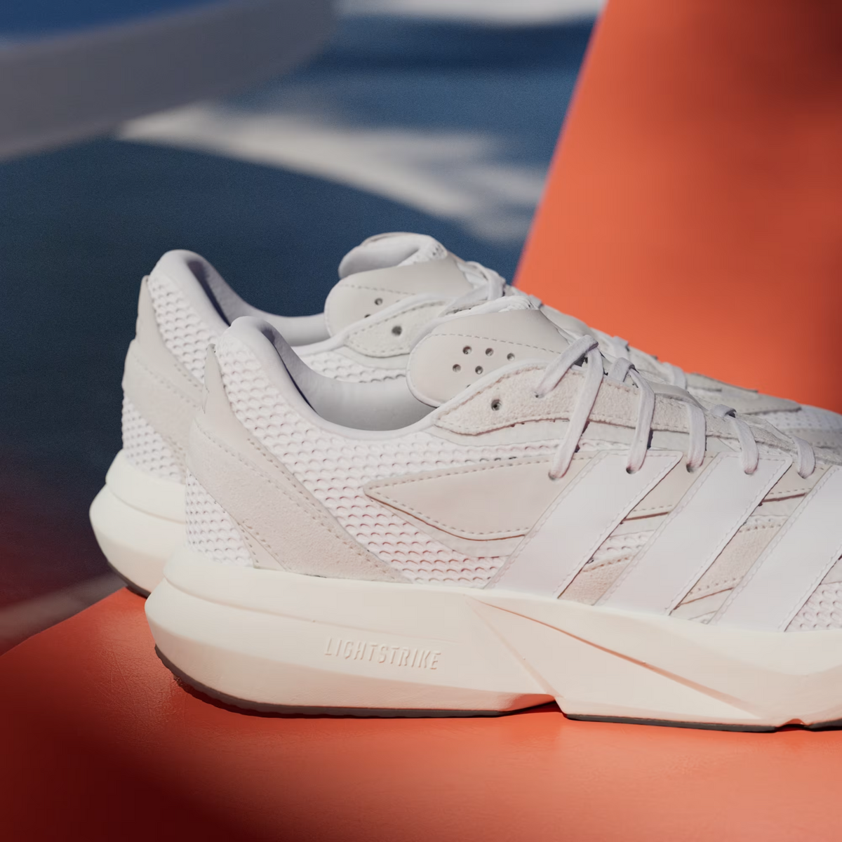 JH6942 adidas Lightblaze Crystal White/Cloud White/Grey One (Men's)