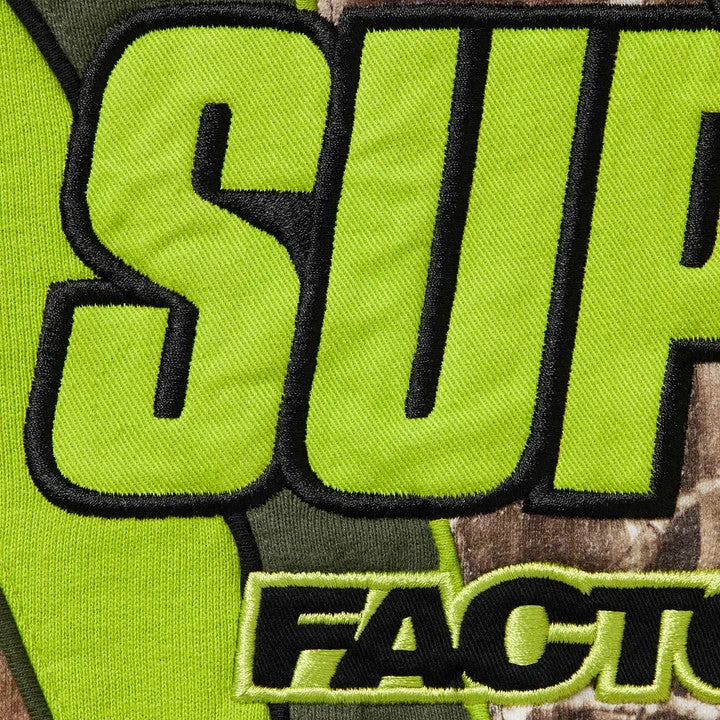 Supreme Fox Racing Zip Up Hooded Sweatshirt Camo