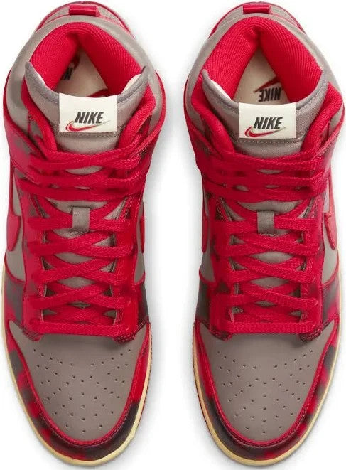 DD9404-600 Nike Dunk High "Red Acid Wash" (Men's)