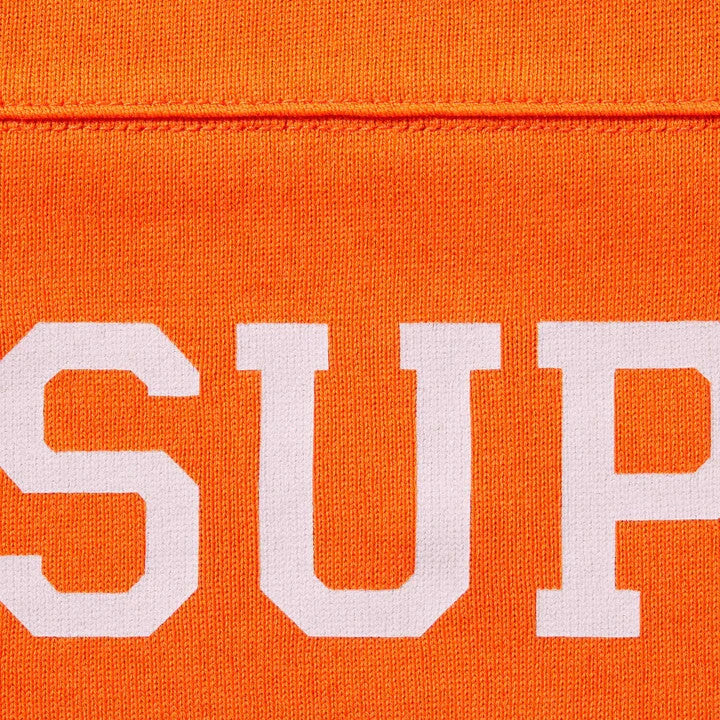 Supreme Split L/S Football Top Orange
