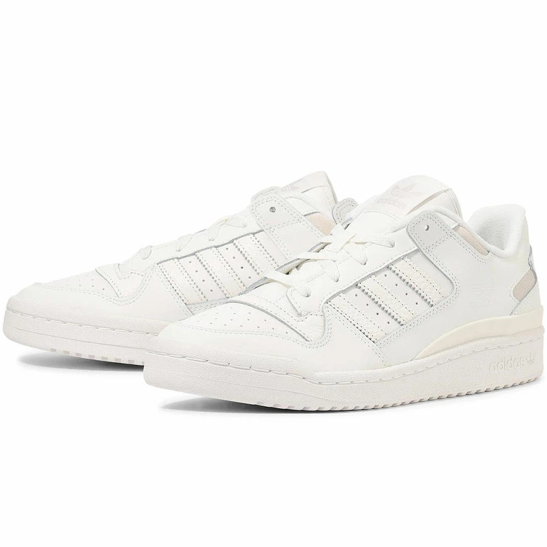 IH7828 adidas Originals Forum Low CL Core White Cloud White Grey One (Men's)