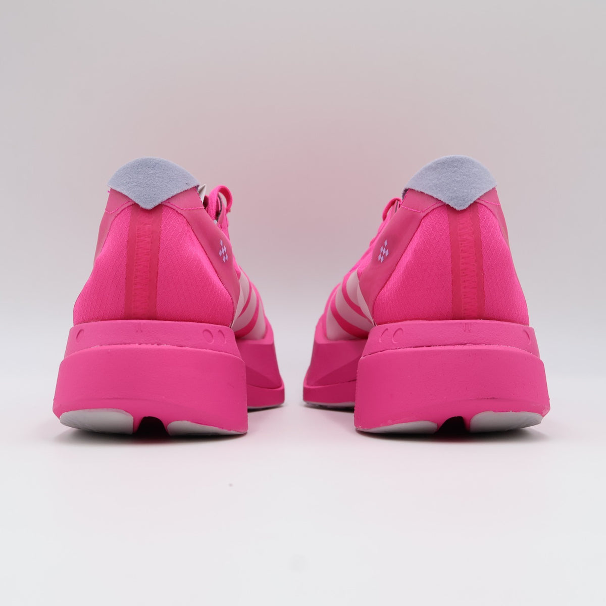 JR1269 adidas Adizero Adios Pro 4 Shock Pink Zero Metallic Aurora Plum (Men's)