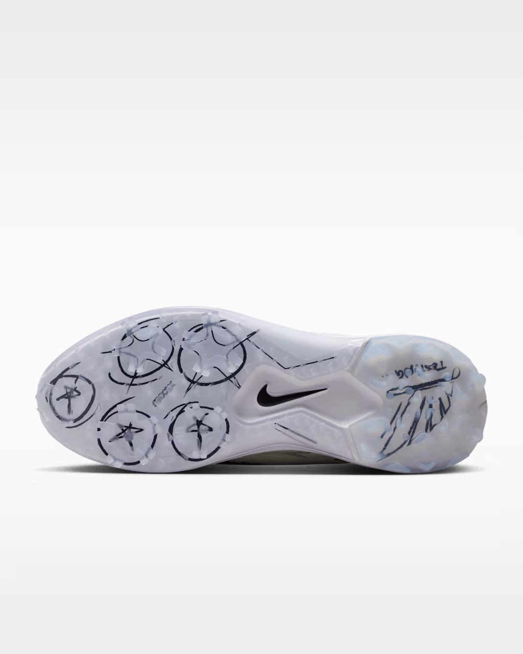 IR3240-100 Nike Pegasus 1 Golf White Black (Men's)
