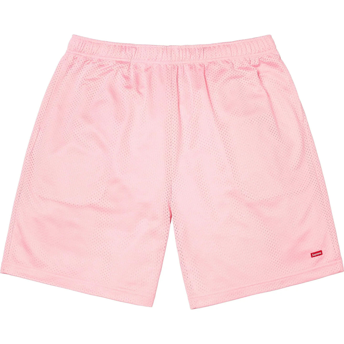 Supreme Small Box Baggy Mesh Short Pink