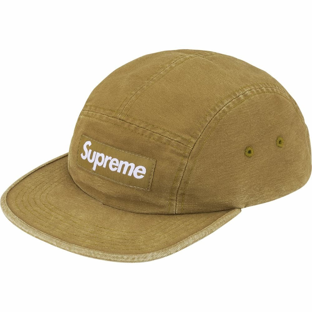 Supreme Canvas Camp Cap Dusty Olive