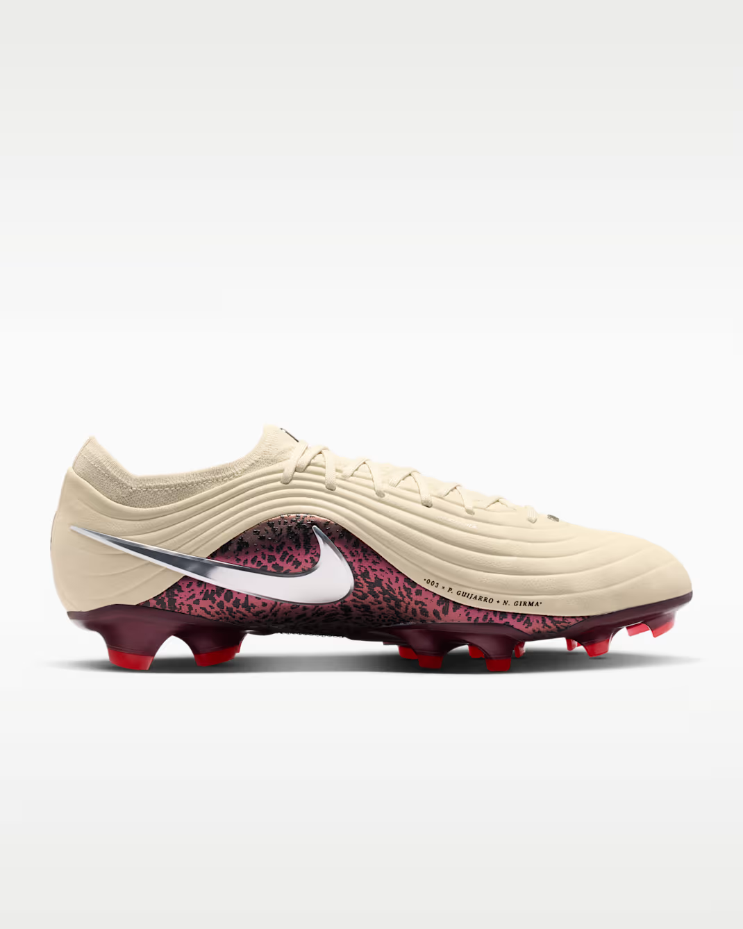 IO8457-201 Nike United Tiempo Maestro Elite Fossil/Burgundy Crush (Men's)