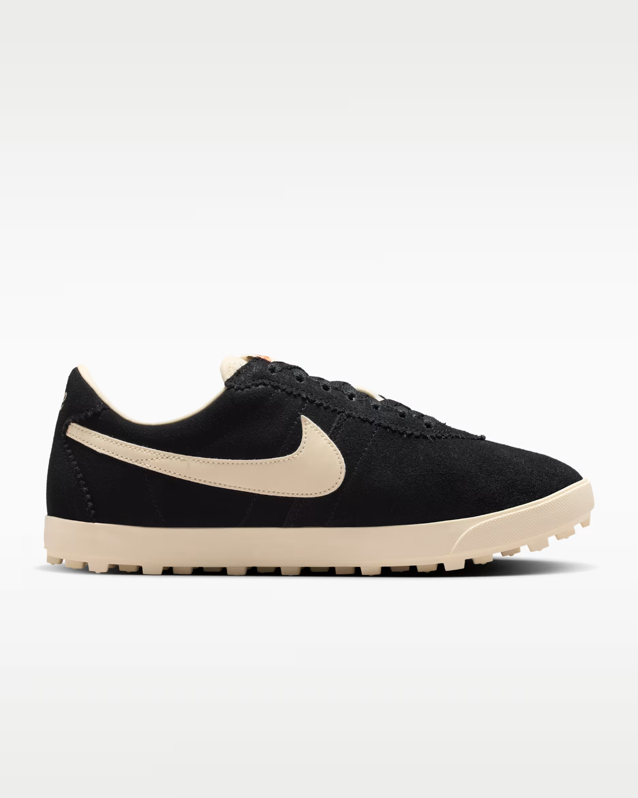 IQ7611-001 Nike Astrograbber Suede "Black/Muslin" (Women's)