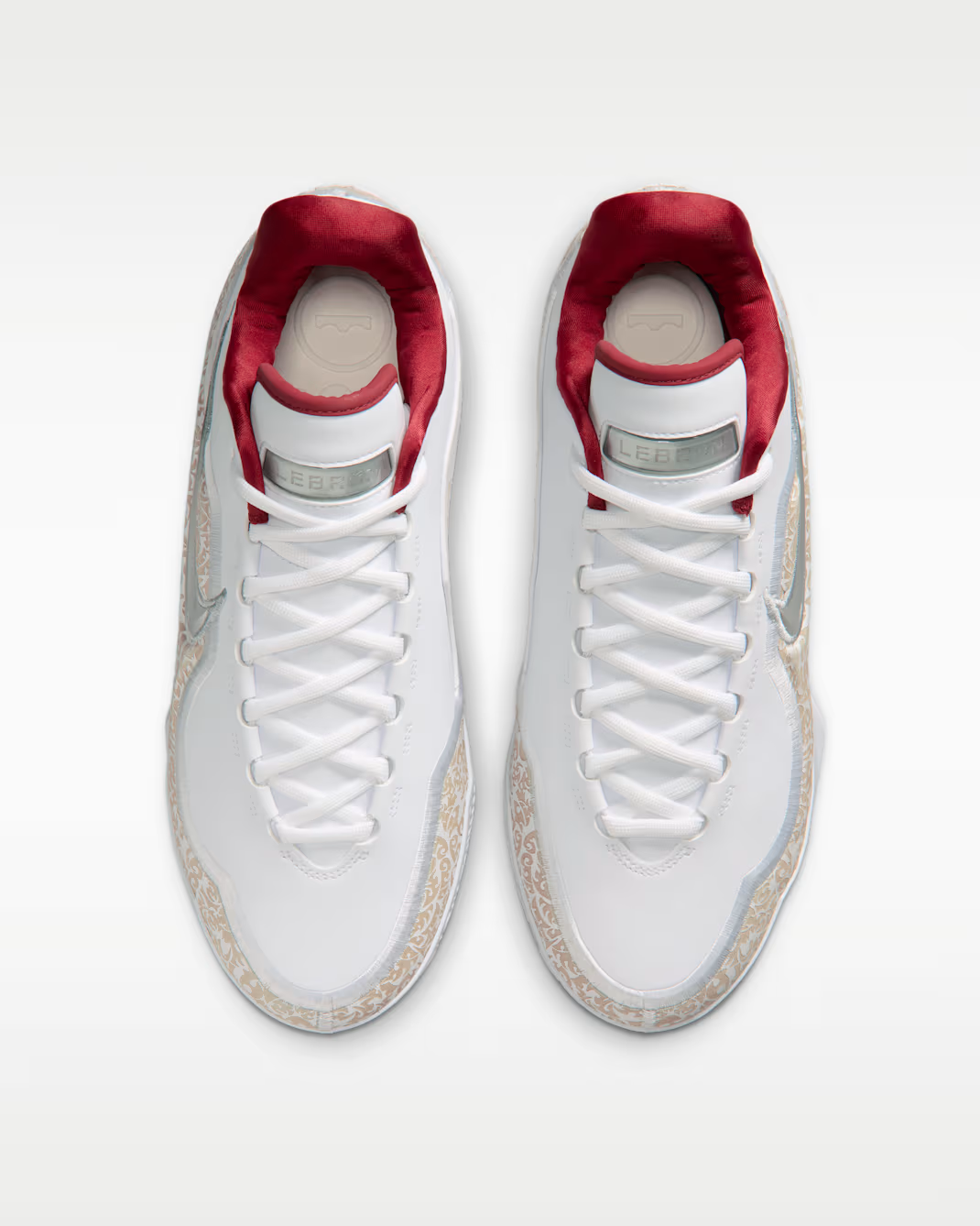 IM5125-100 Nike LeBron 23 "White/Team Red" (IM5124-100/IM5125-100) (Men's)