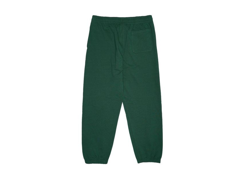 Supreme Satin Applique Sweatpant Dark Green