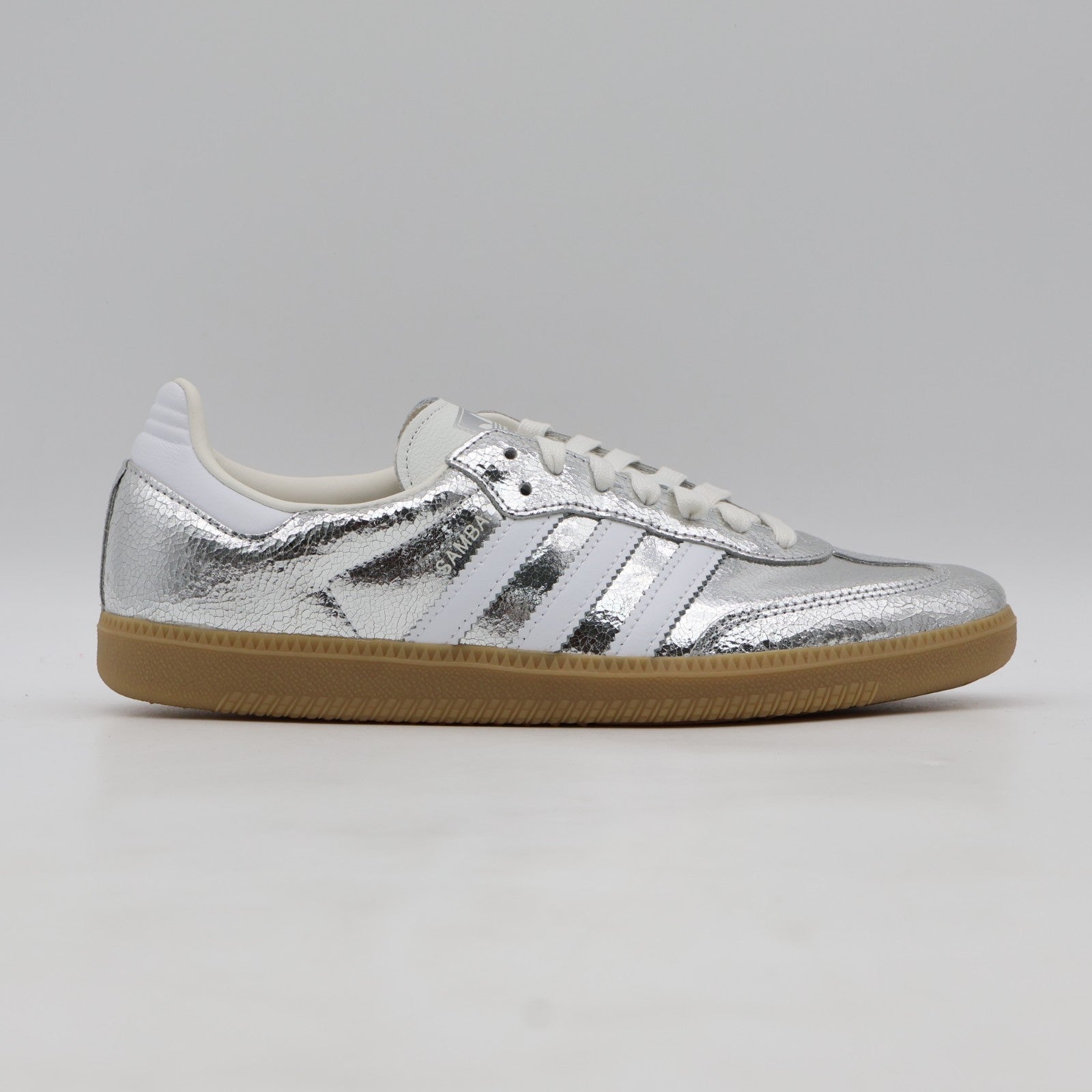 JR0035 adidas Originals Samba OG Metallic Silver (Women's)