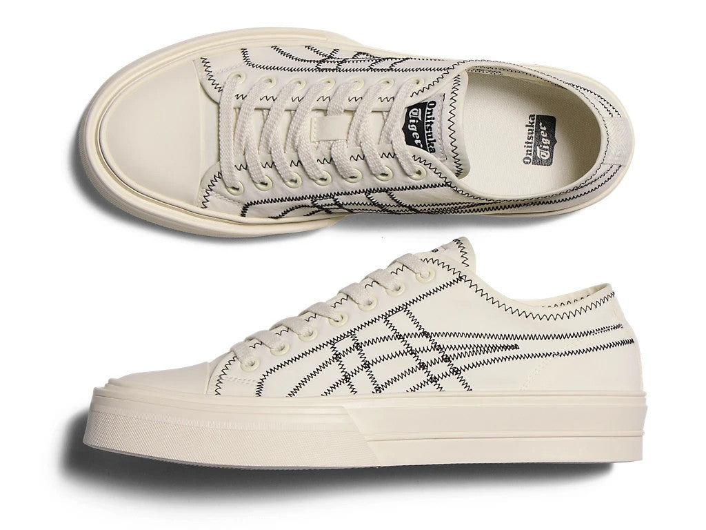 1183C474-100 Onitsuka Tiger Ok Basketball Lo Cream Black (Men's)