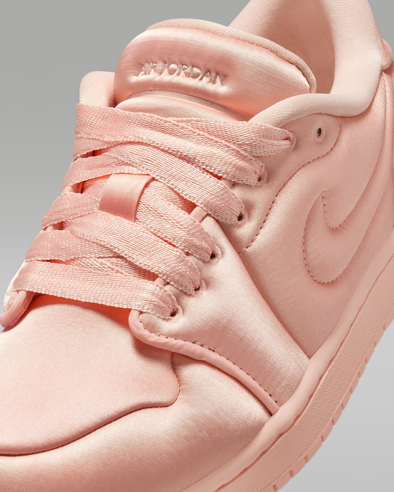 HF3969-600 Nike Women's Air Jordan 1 Low Method of Make Satin Pink (Women's)