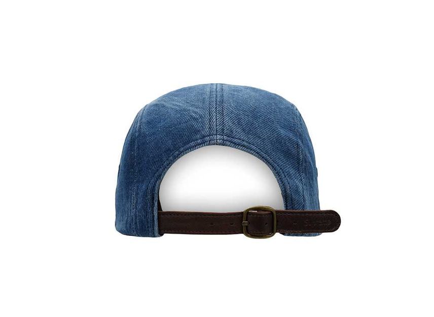 Supreme Washed Chino Twill Camp Cap Denim