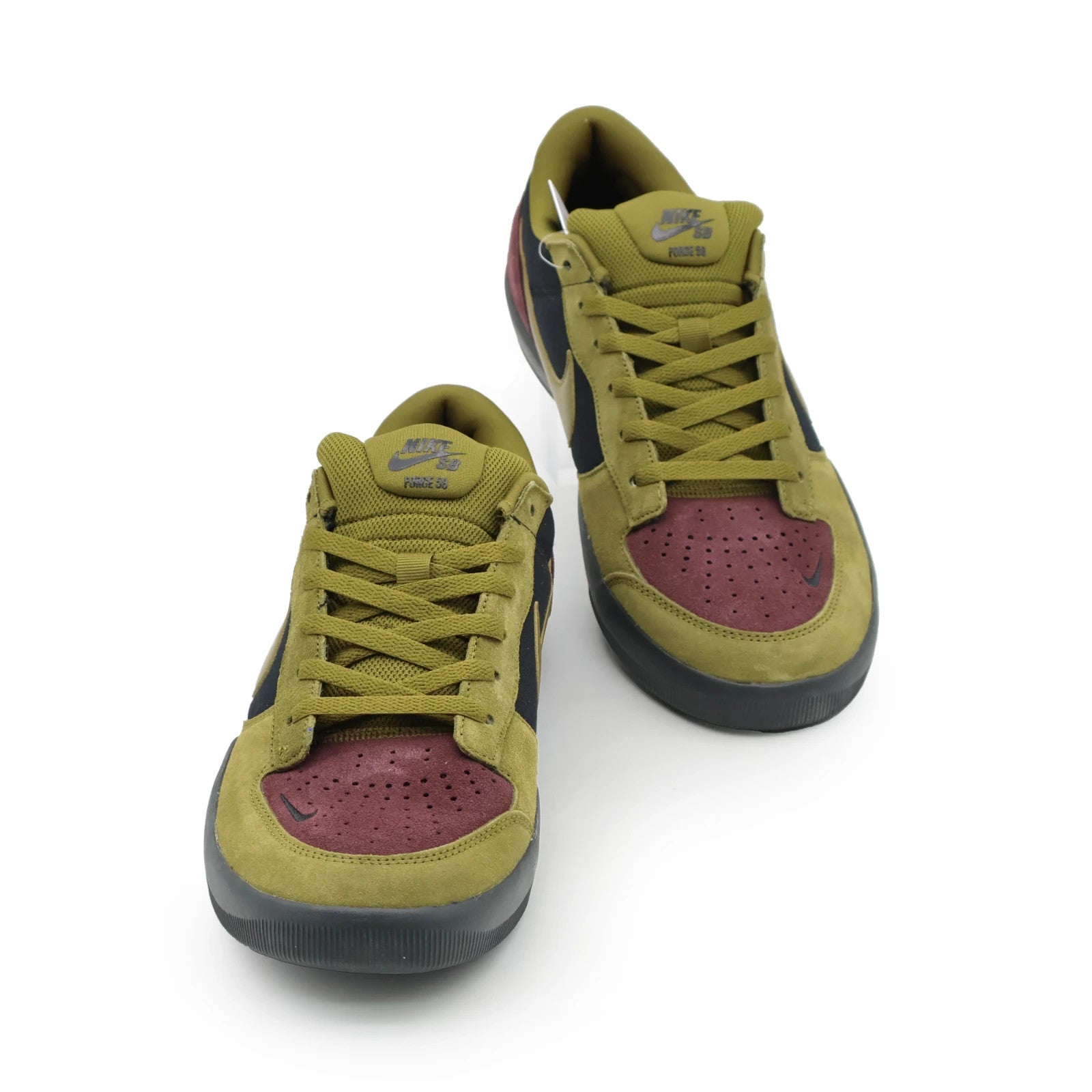 DV5477-008 Nike SB Force 58 Black Burgundy Crush Off Noir Olive Flak (Men's)