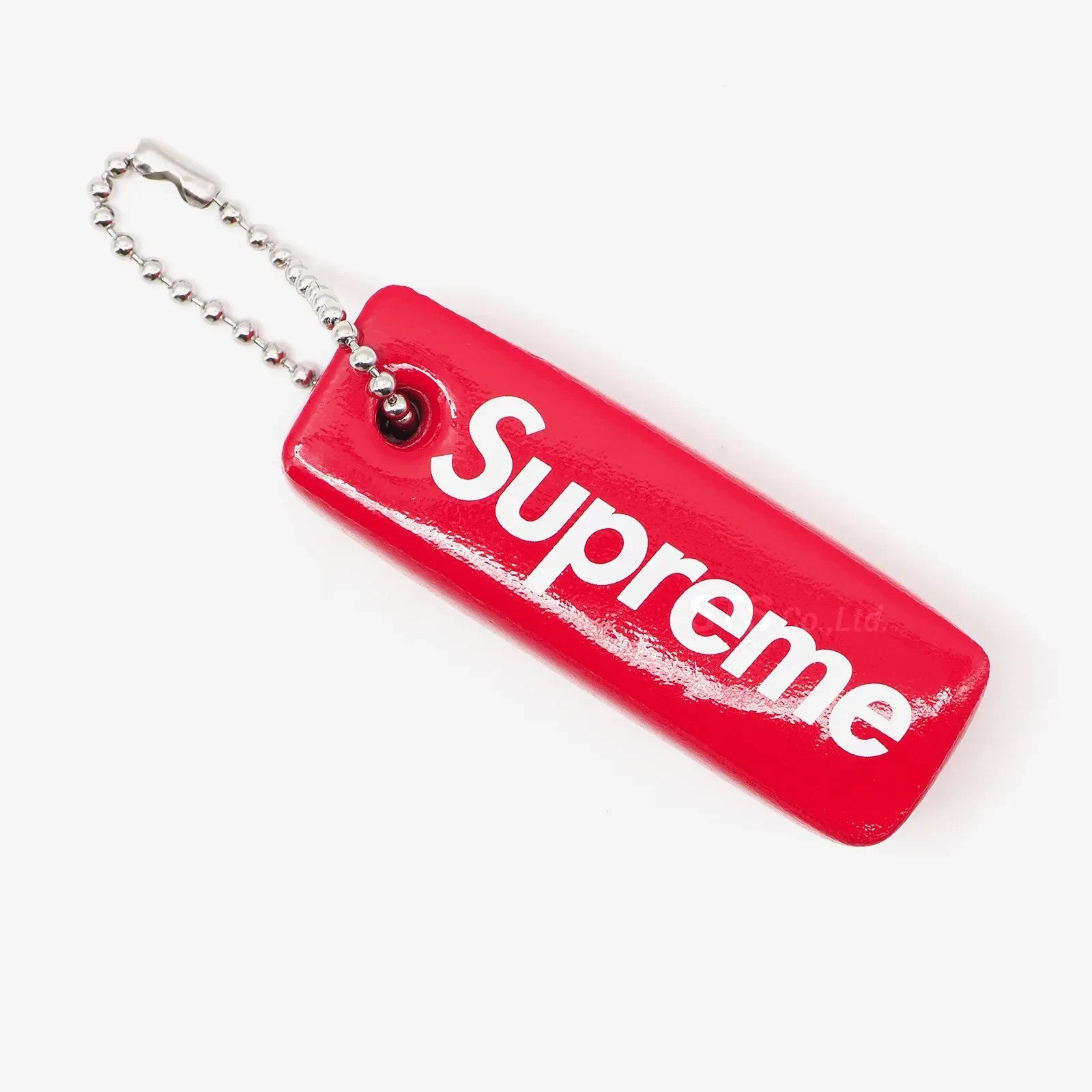Supreme Floating Keychain Red