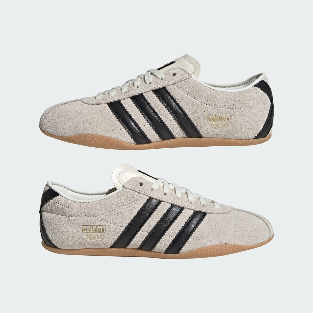 JI0182 adidas Originals Tokyo Off White Core Black Gold Metallic (Women's)