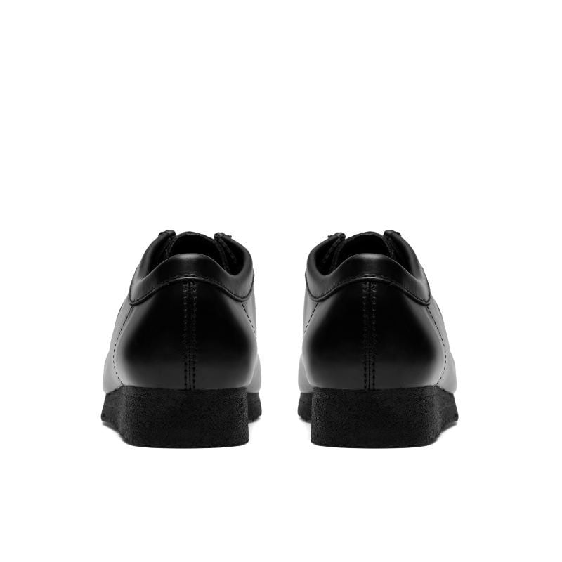 26183780 Clarks Wallabee Black High Shine Leather ( Men's )