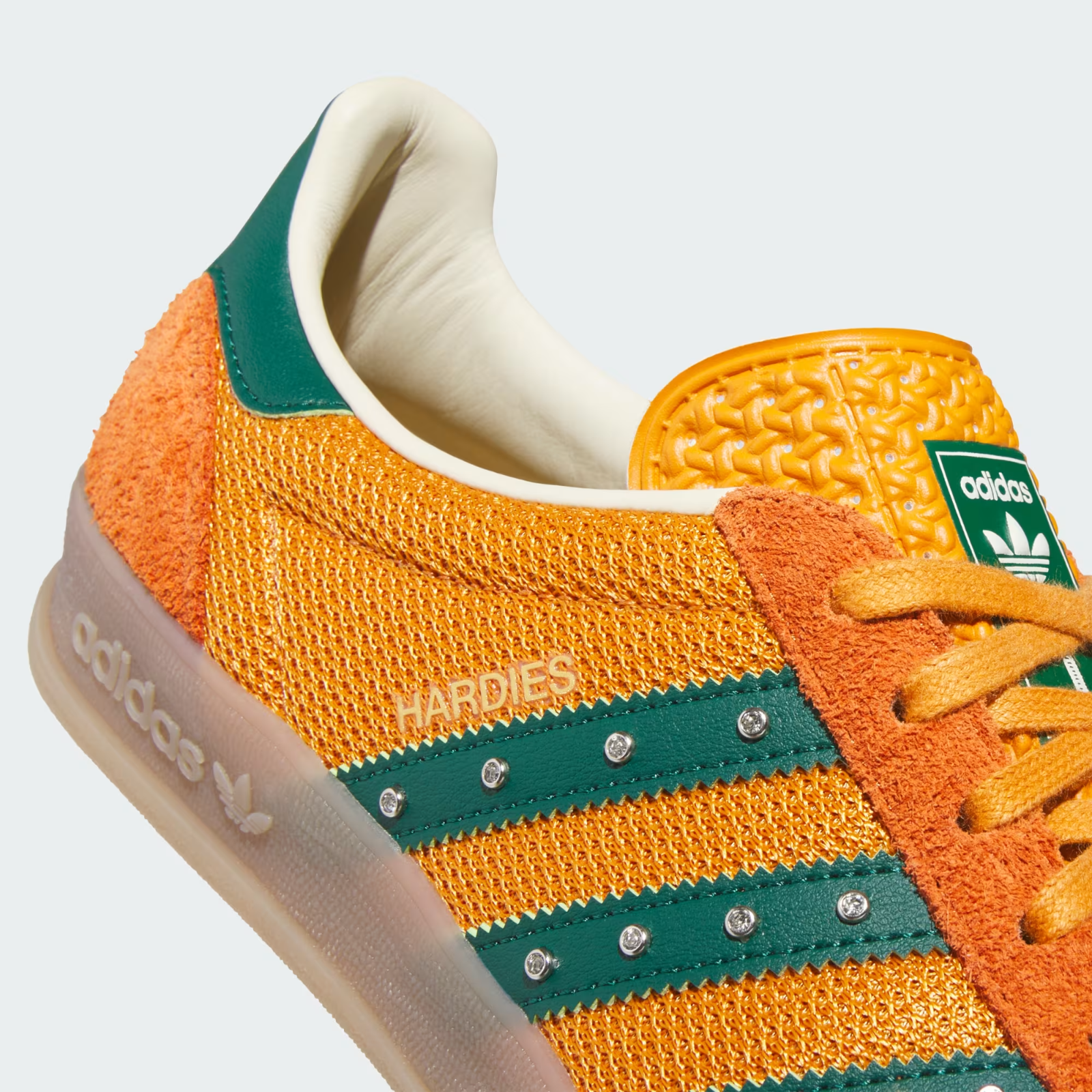 KI7011 Hardies adidas Gazelle Rust Orange Green (Men's)