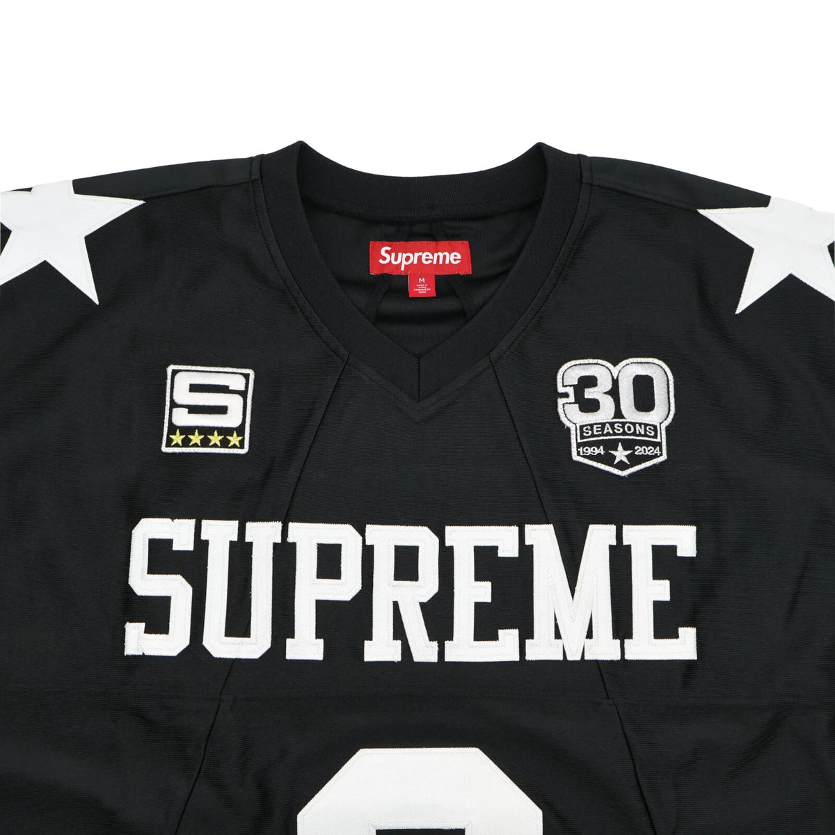 Supreme Star Football Jersey Black