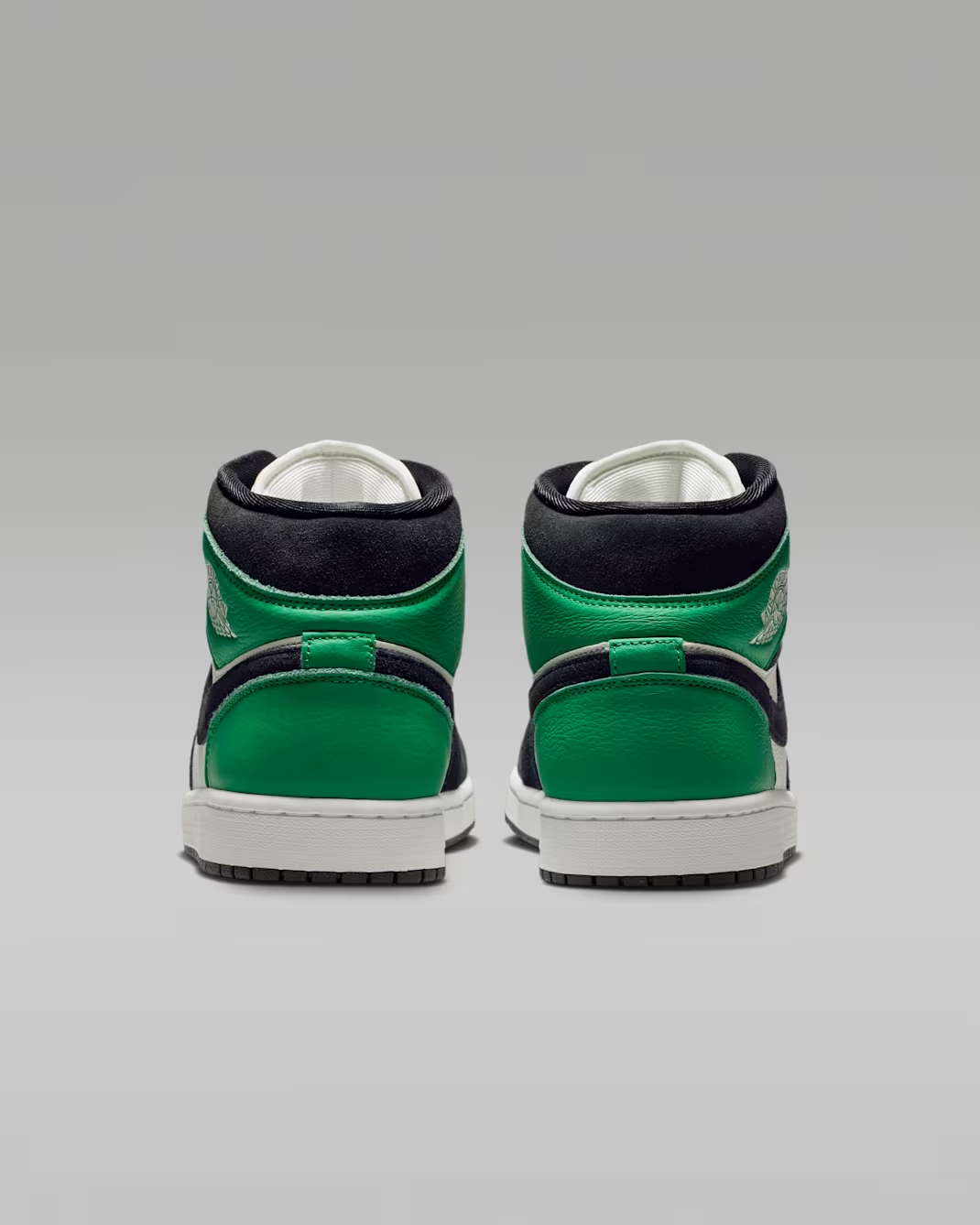 II9812-100 Nike Air Jordan 1 Mid SE Lucky Green (Men's)