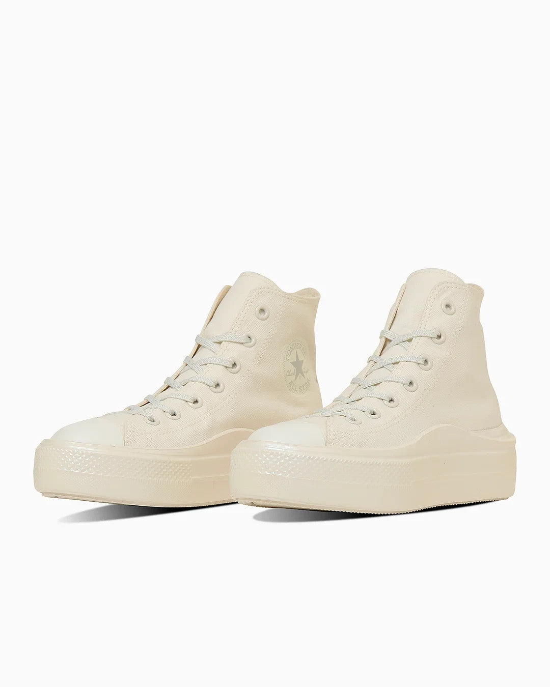 31315720 Converse All Star Light PLTS 2 Holosole Hi White Pearl (Women's)