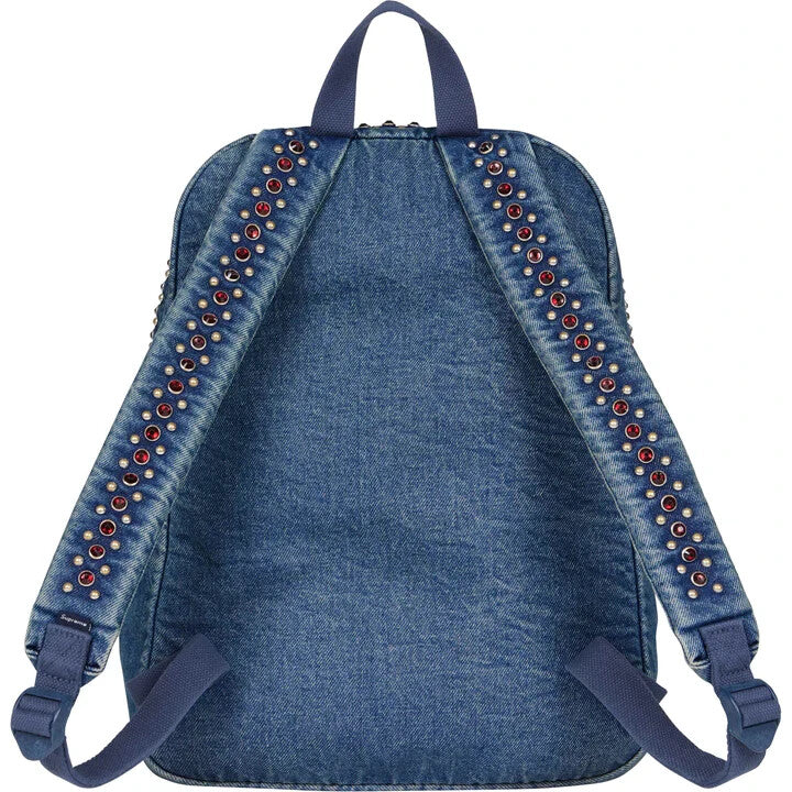 Supreme b.b. Simon Denim Backpack Washed Indigo