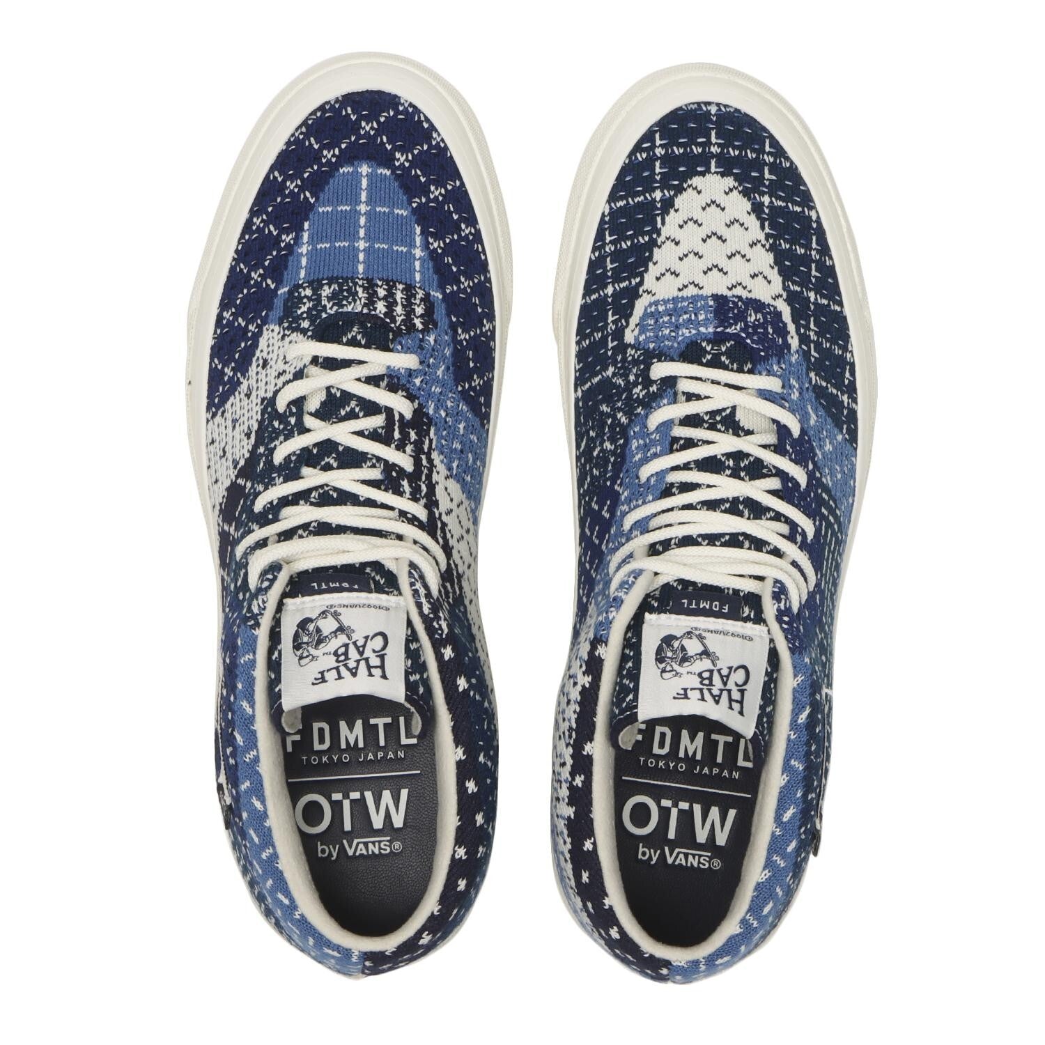 VN000SHWBLU FDMTL Ã OTW by Vans Half Cab 33 EK Denim (Men's)