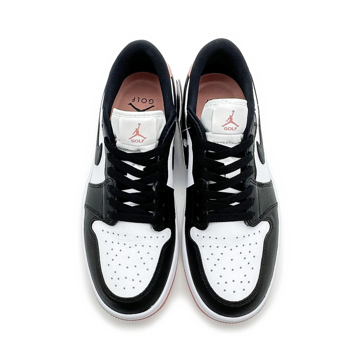 DD9315-106 Nike Air Jordan 1 Low Golf Rust Pink Black White Beige Rose (Men's)